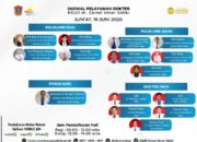 Cek Jadwal Dokter RSUD ZUS Jumat 19 Juni 2026
