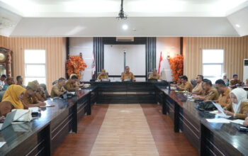 Thariq Pastikan Pembangunan Gorontalo Utara Tetap On Track Lewat Rapat Evaluasi