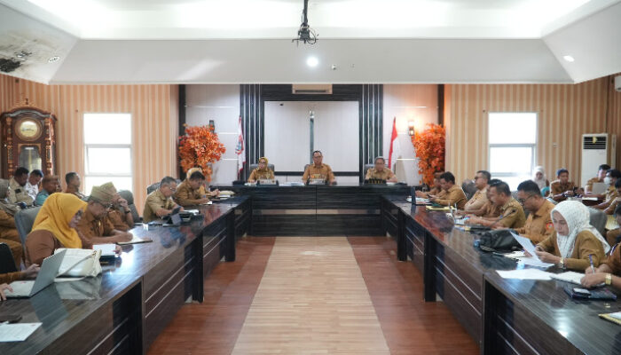 Thariq Pastikan Pembangunan Gorontalo Utara Tetap On Track Lewat Rapat Evaluasi