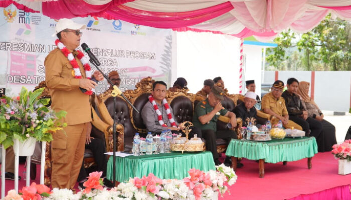 Bupati Thariq Resmikan SPBU Kompak di Tolinggula