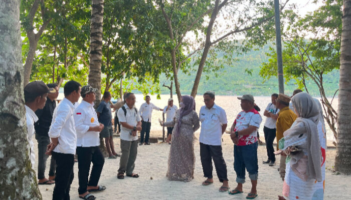 Pulau Dionumo Bersiap Sambut Festival 2026, Bupati Thariq Cek Langsung Lokasi Kegiatan