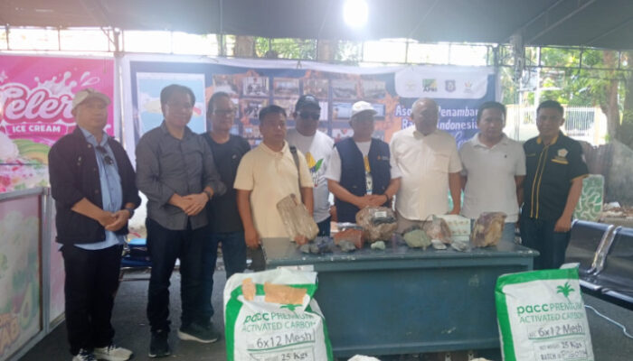 APRI Gorontalo Tarik Minat Investor Lewat Promosi Batu Galena di PENAS XVII