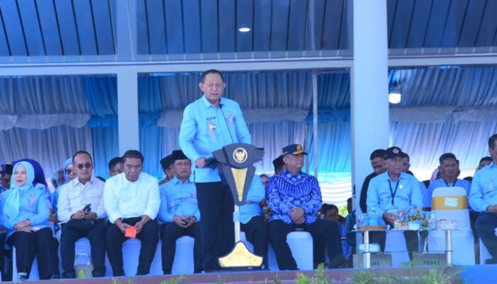Di Panggung PENAS XVII, Gusnar Ismail Tegaskan Komitmen pada Swasembada Pangan