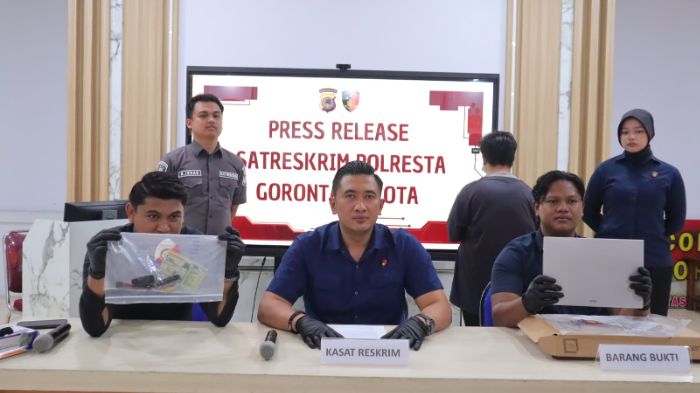 Sat Reskrim Polresta Gorontalo Kota. (Foto: Humas Polresta Gorontalo Kota)