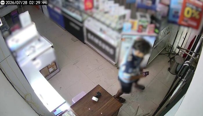 Polisi Bekuk Pembobol Konter Handphone di Gorontalo