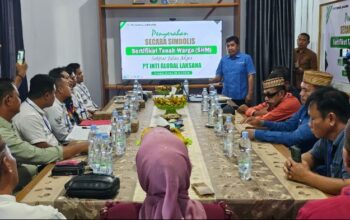 Puluhan Sertifikat Hak Milik Warga Pohuwato Terbit, PT IGL Fasilitasi Pengurusan SHM