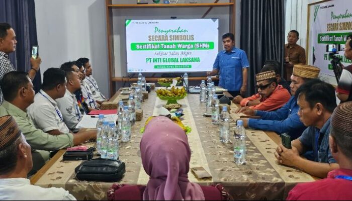 Puluhan Sertifikat Hak Milik Warga Pohuwato Terbit, PT IGL Fasilitasi Pengurusan SHM