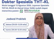 RS ZUS Buka Layanan Spesialis THT-KL untuk Pasien BPJS