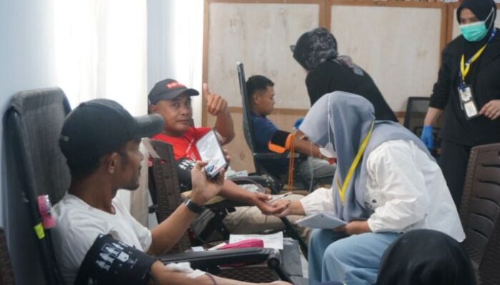 HUT ke-81 RI, Biomasa Group Gelar Donor Darah dan Pemeriksaan Kesehatan untuk Karyawan