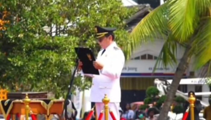 Plt Bupati Pati Viral Salah Baca Pancasila Saat Upacara Kemerdekaan