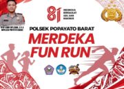 Meriahkan HUT RI Ke-81, Polsek Popayato Barat Bakal Gelar Merdeka Fun Run Yang di Ikui 200 Pelajar.