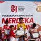 Merdeka Fun Run Polsek Popayato Barat. (Foto: Istimewa)