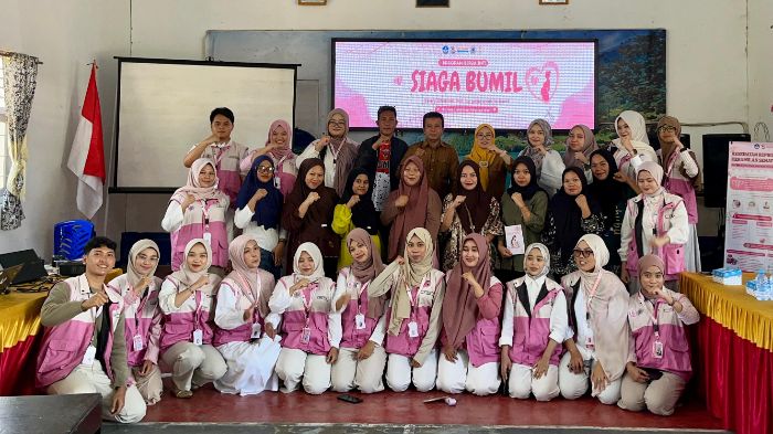 Peserta KKN Profesi Kesehatan UNG. (Foto: Istimewa)