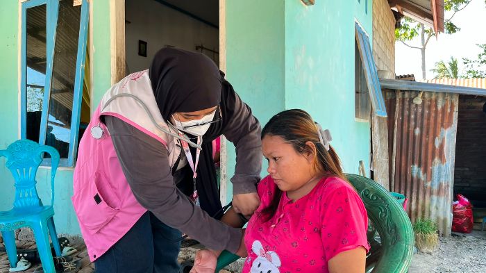 Pengecekan kesehatan dasar. (Foto: Istimewa)