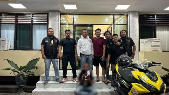 Tim Unit Reaksi Cepat Resmob Polresta Gorontalo Kota. (Foto: Humas Polresta Gorontalo Kota)