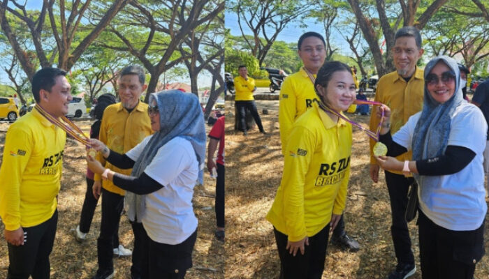 Bukan Cuma Tangguh Melayani Pasien, Tim RSUD ZUS Raih Juara 1 Lomba Hadang HUT ke-81 RI