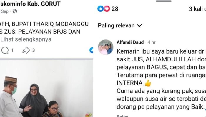 Pengalaman Keluarga Pasien Jadi Sorotan, Pelayanan Perawat RSUD ZUS Tuai Apresiasi